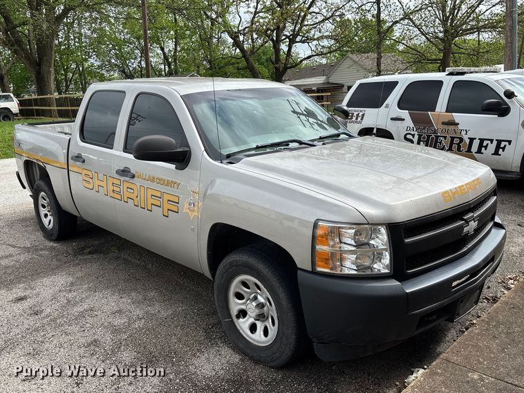 image for item FG0262 2009 Chevrolet Silverado 1500 Crew Cab pickup truck