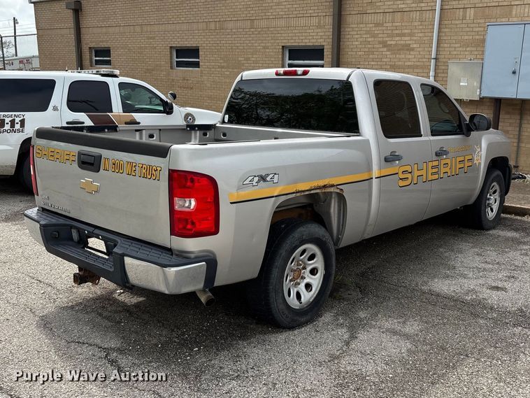 image for item FG0262 2009 Chevrolet Silverado 1500 Crew Cab pickup truck