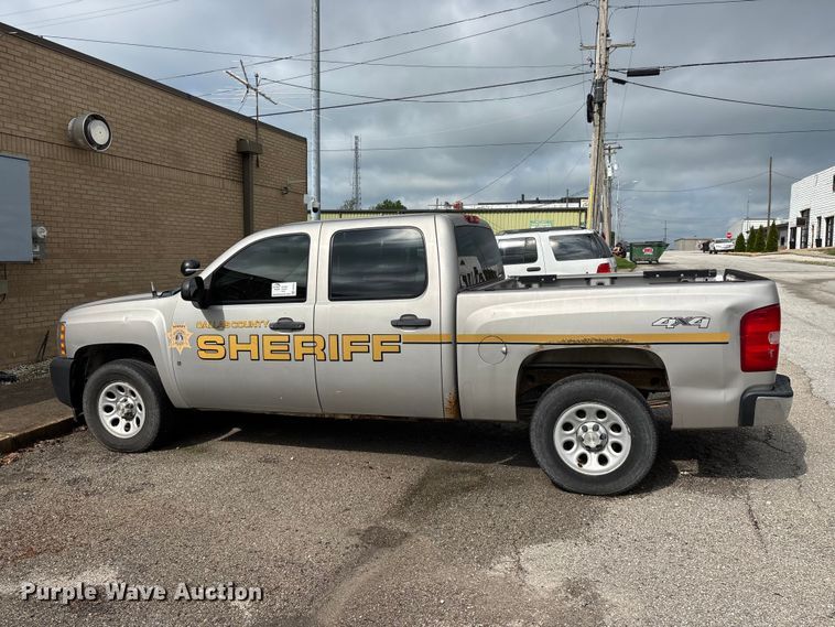 image for item FG0262 2009 Chevrolet Silverado 1500 Crew Cab pickup truck