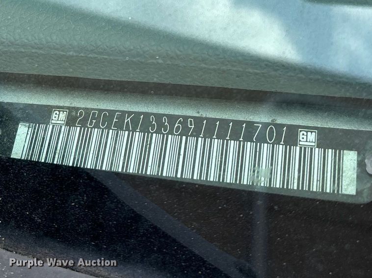 image for item FG0262 2009 Chevrolet Silverado 1500 Crew Cab pickup truck