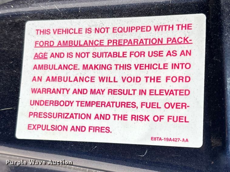 image for item FG0263 2003 Ford E150 van