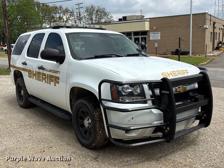 image for item FG0264 2013 Chevrolet Tahoe Police SUV