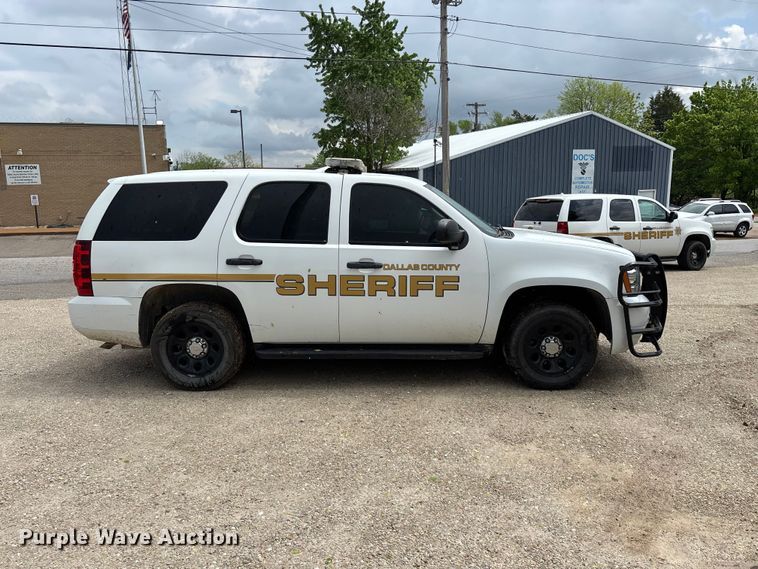 image for item FG0264 2013 Chevrolet Tahoe Police SUV