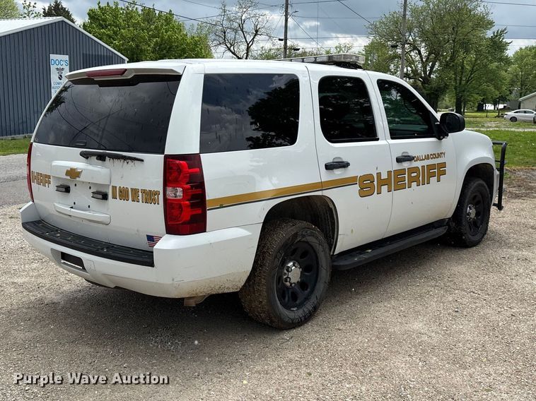image for item FG0264 2013 Chevrolet Tahoe Police SUV