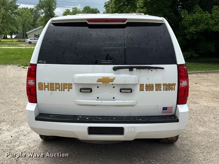 image for item FG0264 2013 Chevrolet Tahoe Police SUV