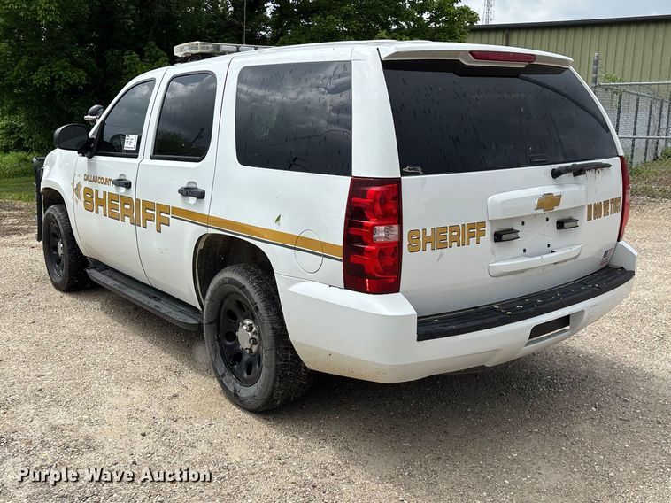 image for item FG0264 2013 Chevrolet Tahoe Police SUV