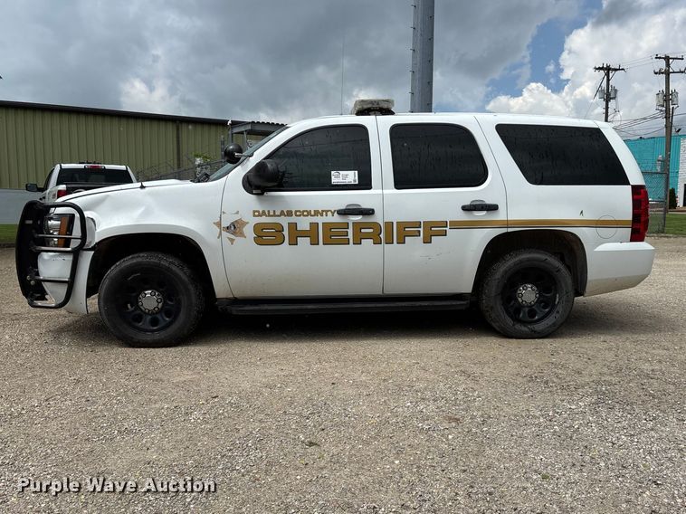 image for item FG0264 2013 Chevrolet Tahoe Police SUV
