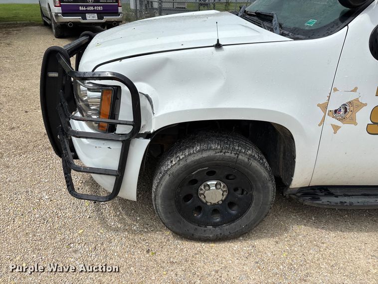 image for item FG0264 2013 Chevrolet Tahoe Police SUV