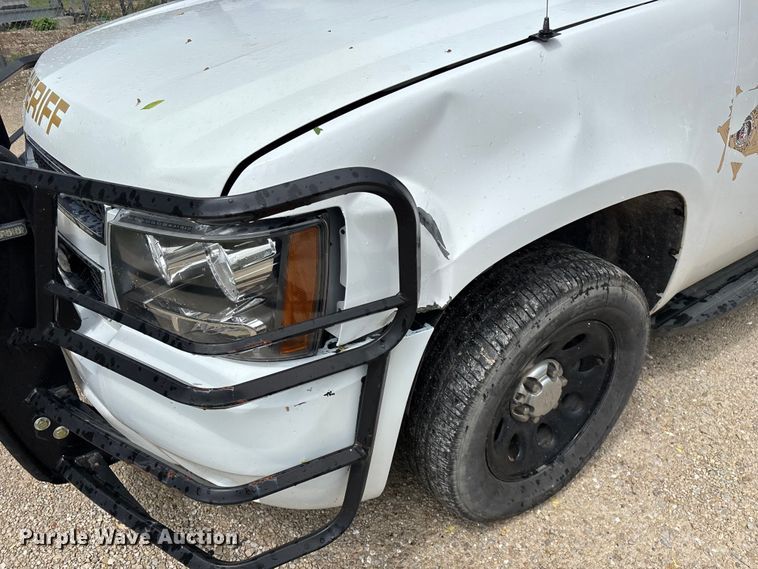 image for item FG0264 2013 Chevrolet Tahoe Police SUV
