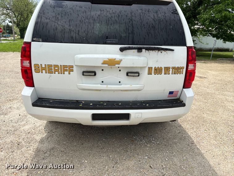 image for item FG0264 2013 Chevrolet Tahoe Police SUV