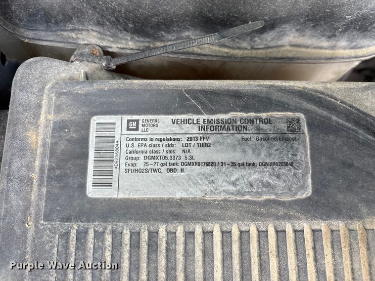 image for item FG0264 2013 Chevrolet Tahoe Police SUV