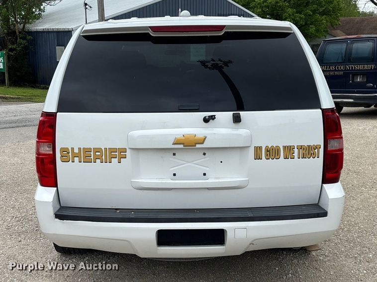 image for item FG0265 2014 Chevrolet Tahoe Police SUV