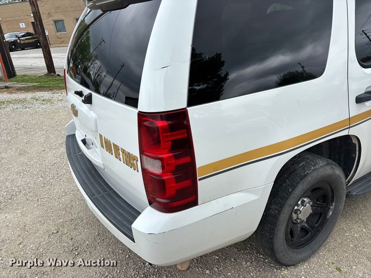 image for item FG0265 2014 Chevrolet Tahoe Police SUV