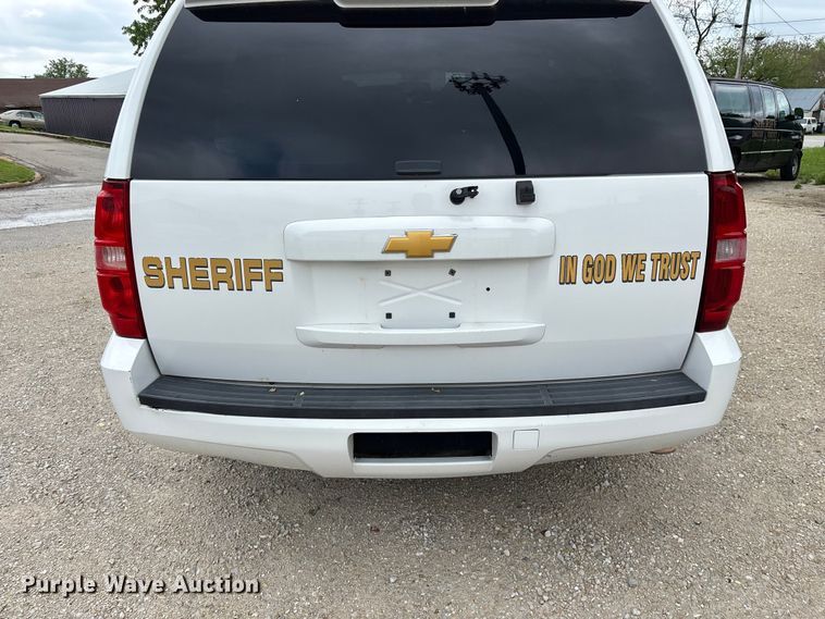 image for item FG0265 2014 Chevrolet Tahoe Police SUV