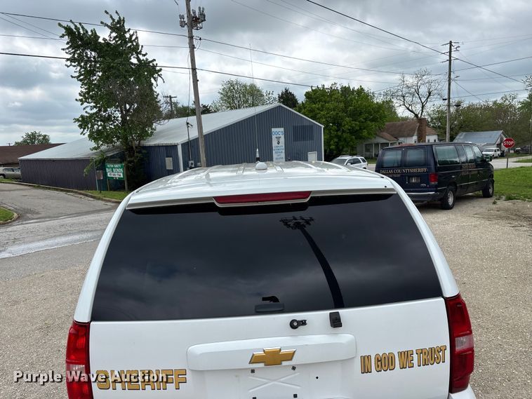 image for item FG0265 2014 Chevrolet Tahoe Police SUV