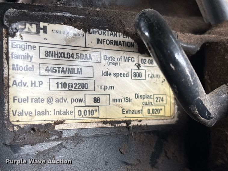 image for item FG0306 2008 New Holland T6020 tractor