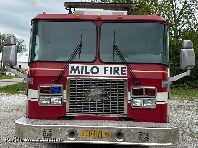 image for item FG0315 1996 E-One pumper fire truck