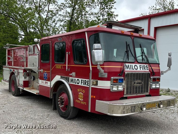 image for item FG0315 1996 E-One pumper fire truck