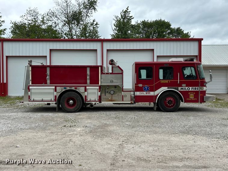 image for item FG0315 1996 E-One pumper fire truck