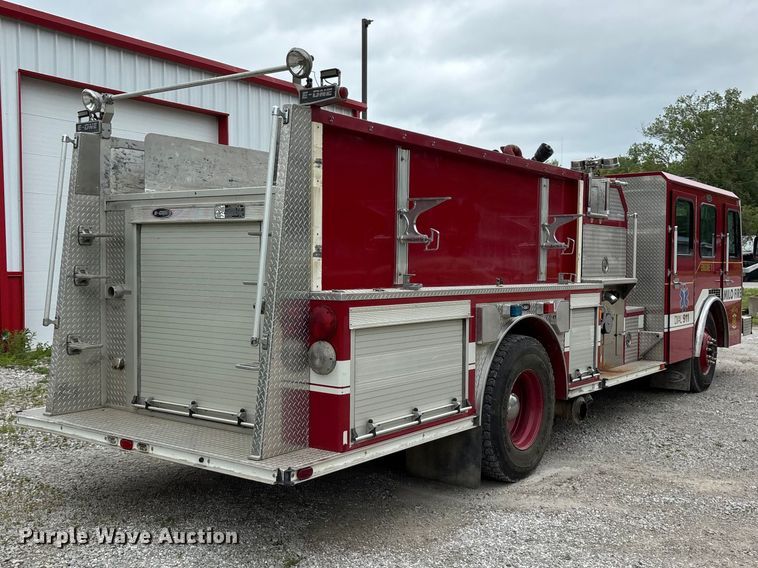 image for item FG0315 1996 E-One pumper fire truck