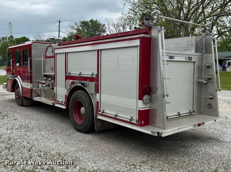 image for item FG0315 1996 E-One pumper fire truck