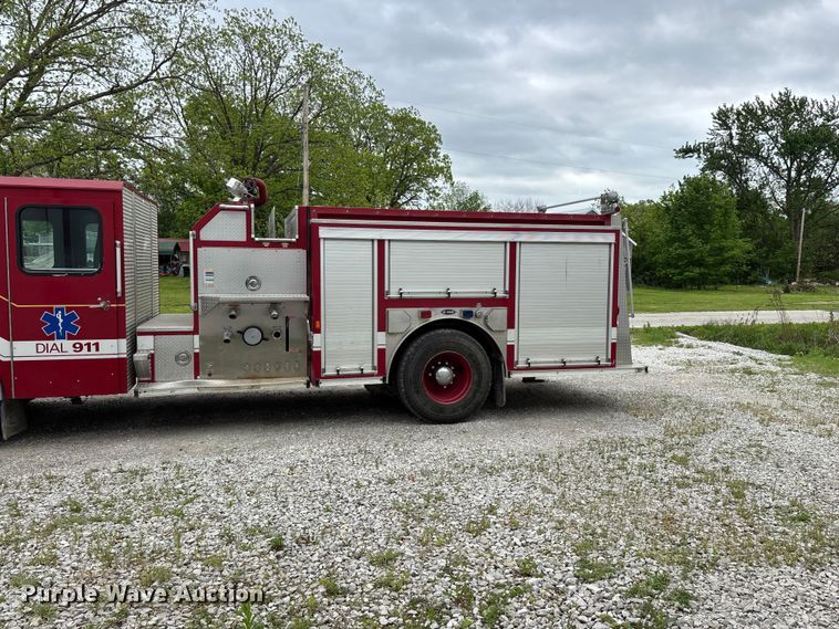 image for item FG0315 1996 E-One pumper fire truck