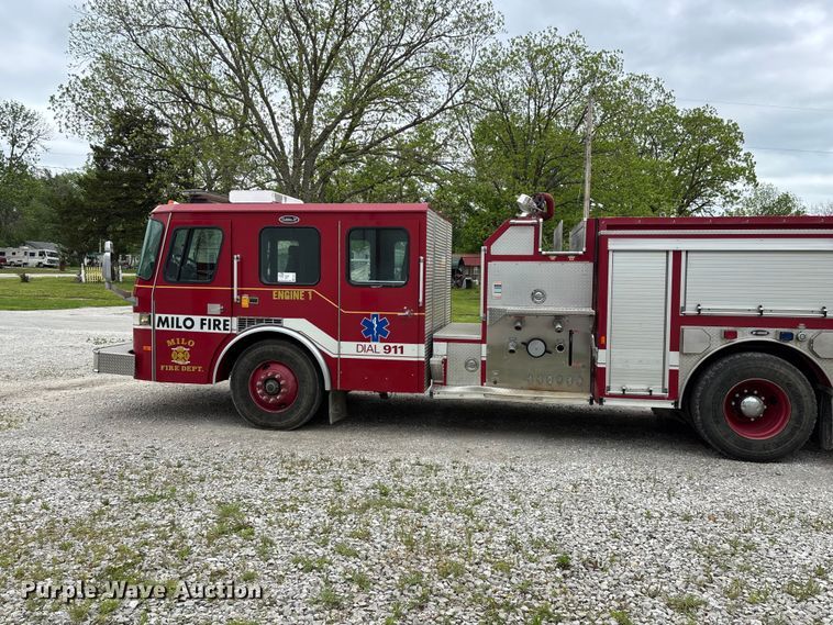 image for item FG0315 1996 E-One pumper fire truck