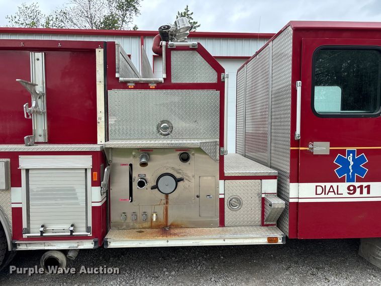 image for item FG0315 1996 E-One pumper fire truck