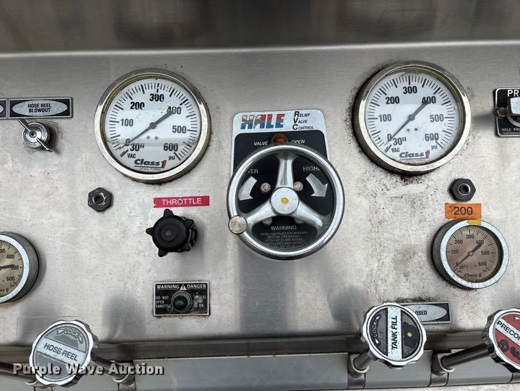 image for item FG0315 1996 E-One pumper fire truck