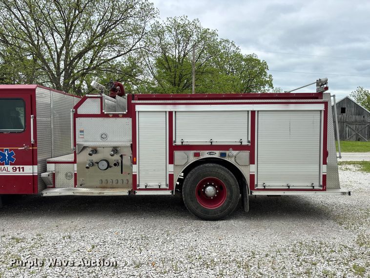 image for item FG0315 1996 E-One pumper fire truck