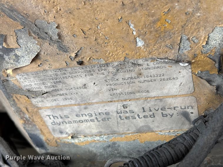 image for item FG0315 1996 E-One pumper fire truck