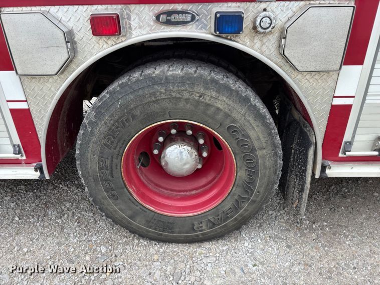 image for item FG0315 1996 E-One pumper fire truck