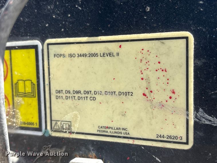 image for item FG2905 2021 Caterpillar D8T dozer