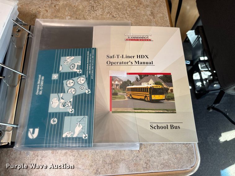 image for item FG2906 2012 Thomas Built HDX bookmobile