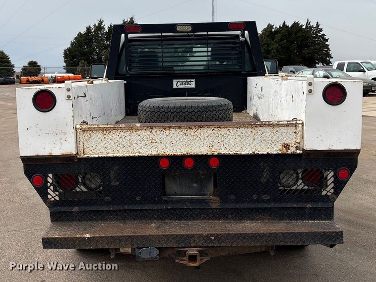 image for item FG2948 2011 Ford F250 Super Duty Ext. Cab flatbed pickup truck