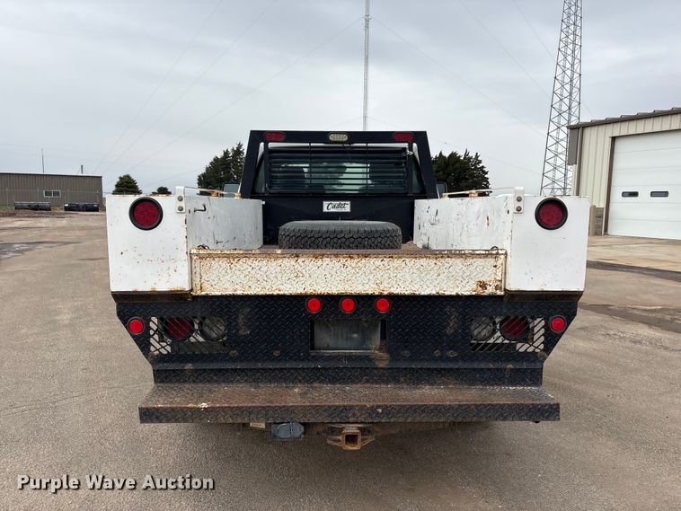 image for item FG2948 2011 Ford F250 Super Duty Ext. Cab flatbed pickup truck