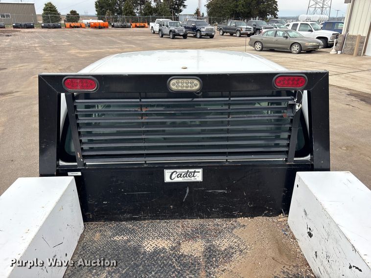 image for item FG2948 2011 Ford F250 Super Duty Ext. Cab flatbed pickup truck