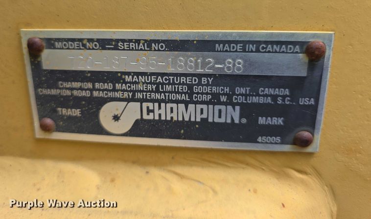 image for item FH6046 Champion 720 motor grader