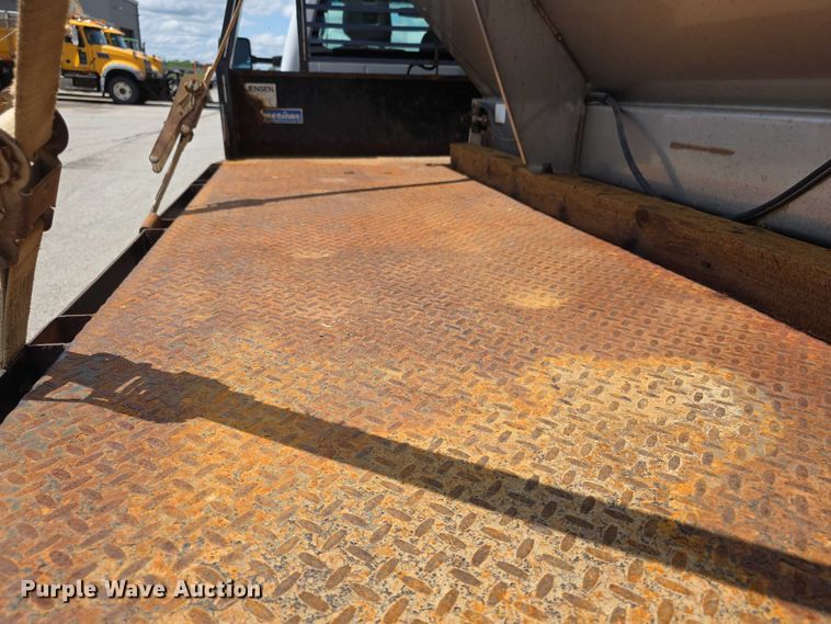 image for item FH6052 2014 Ford F350 Super Duty Ext. Cab dump flatbed pickup truck