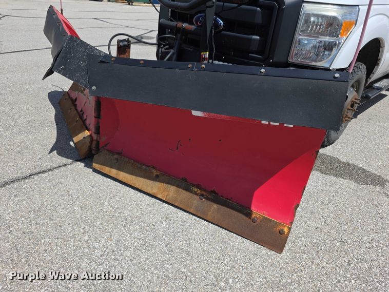 image for item FH6052 2014 Ford F350 Super Duty Ext. Cab dump flatbed pickup truck