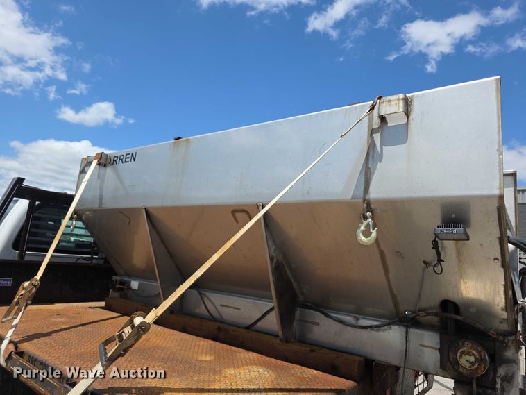 image for item FH6052 2014 Ford F350 Super Duty Ext. Cab dump flatbed pickup truck