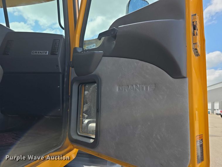 image for item FH6054 2015 Mack Granite GU713 dump truck
