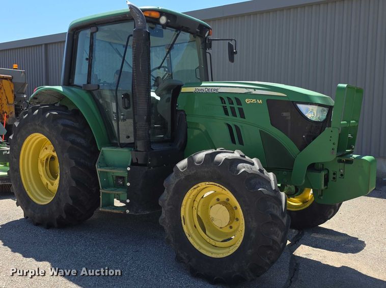image for item FH6055 2011 John deere 6125M MFWD tractor