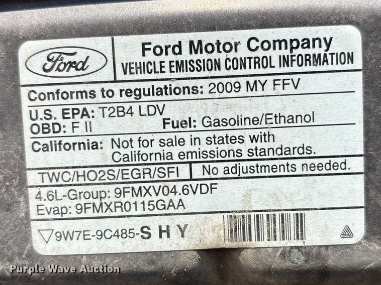 image for item FH7109 2009 Ford Crown Victoria 