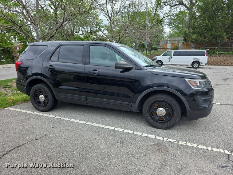 image for item FI0937 2017 Ford Explorer Police Interceptor SUV