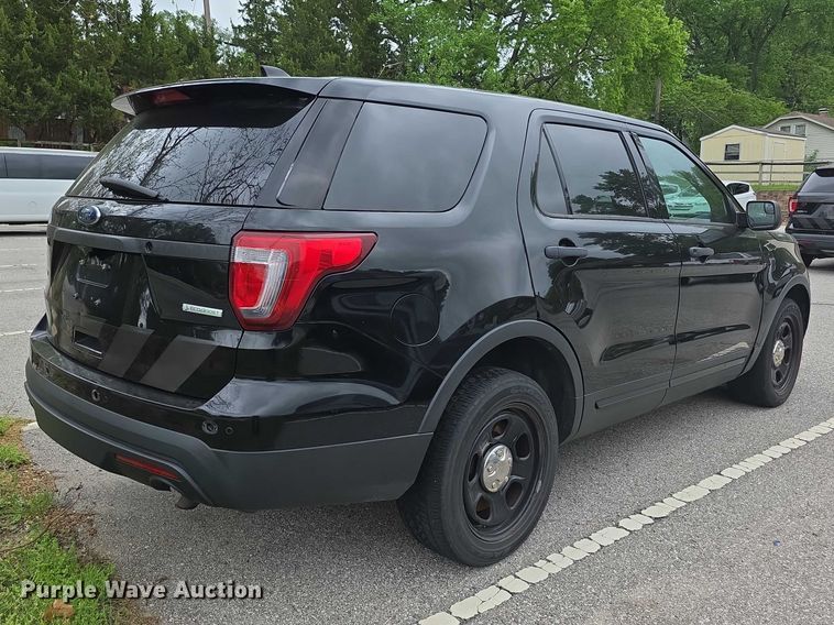 image for item FI0937 2017 Ford Explorer Police Interceptor SUV