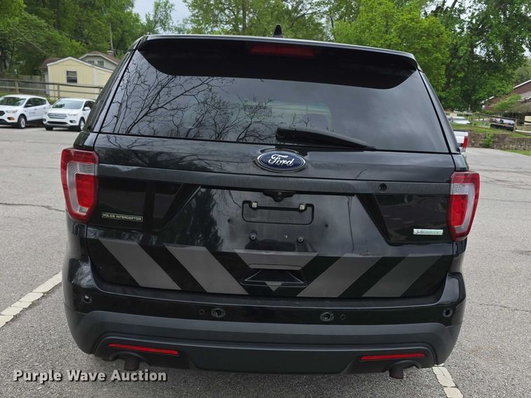 image for item FI0937 2017 Ford Explorer Police Interceptor SUV