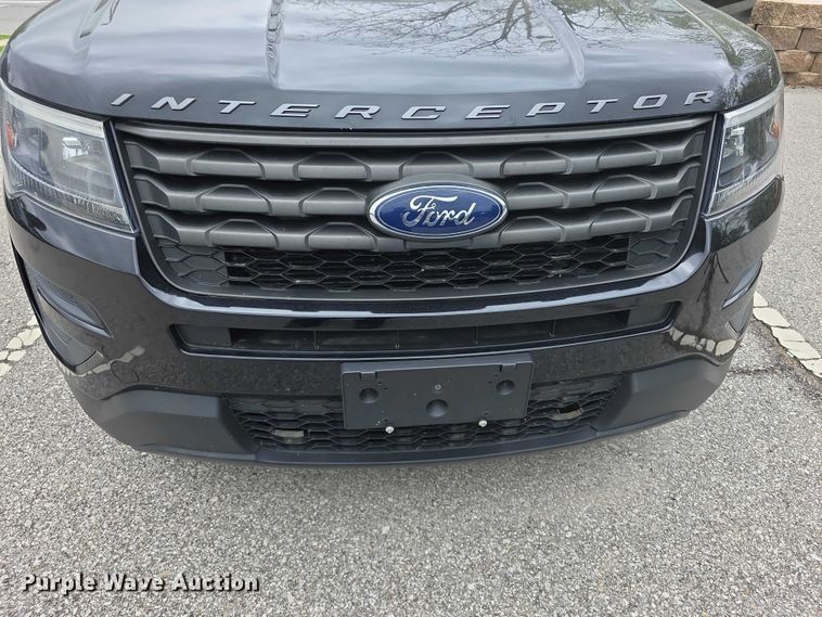 image for item FI0937 2017 Ford Explorer Police Interceptor SUV
