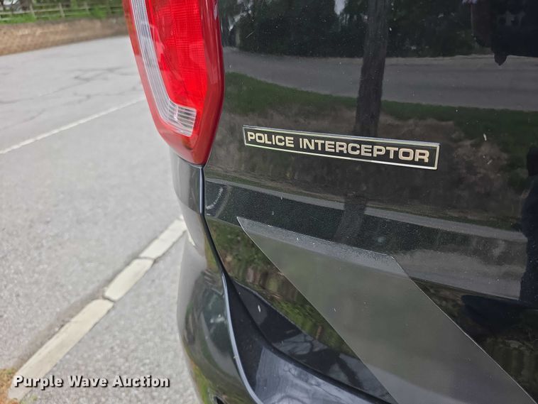 image for item FI0937 2017 Ford Explorer Police Interceptor SUV