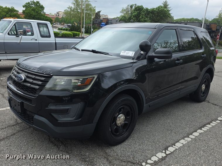 image for item FI0938 2017 Ford Explorer Police Interceptor SUV